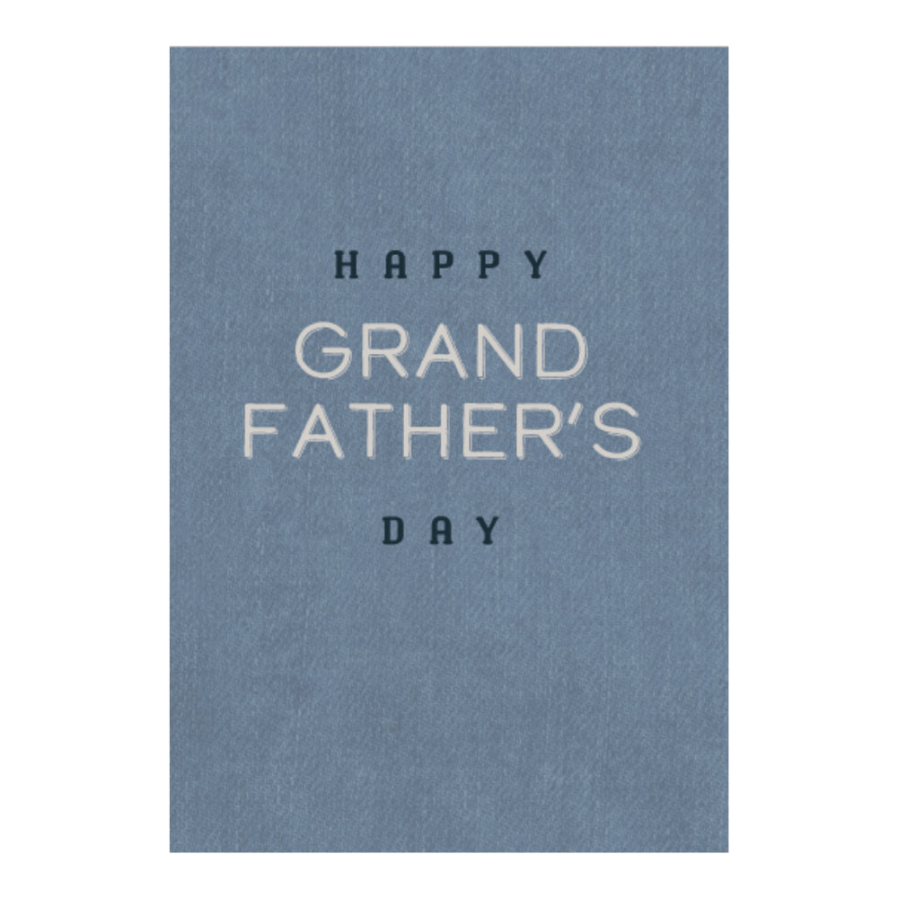 Greeting Card - FOR HIM - Grand Fathers Day